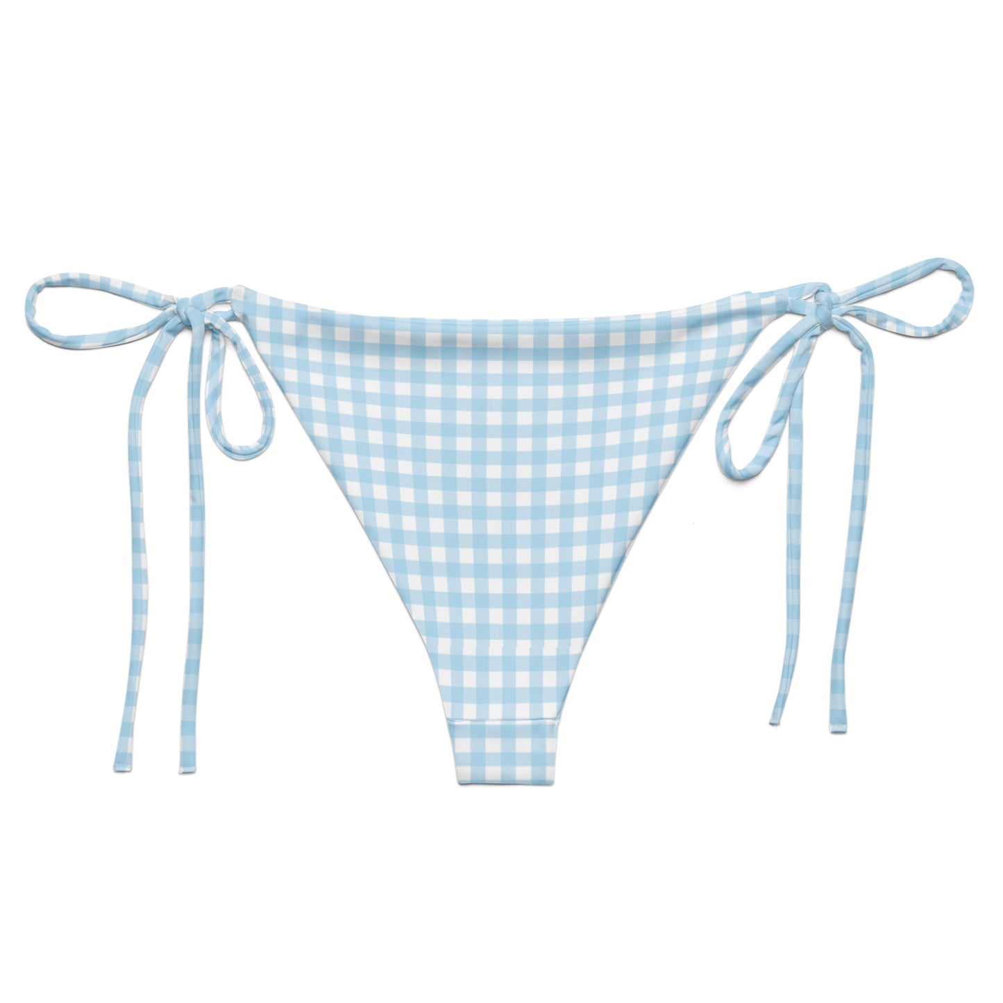 Blue Picnic Bikini Bottom