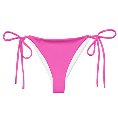 Coral Pink Bikini Bottom