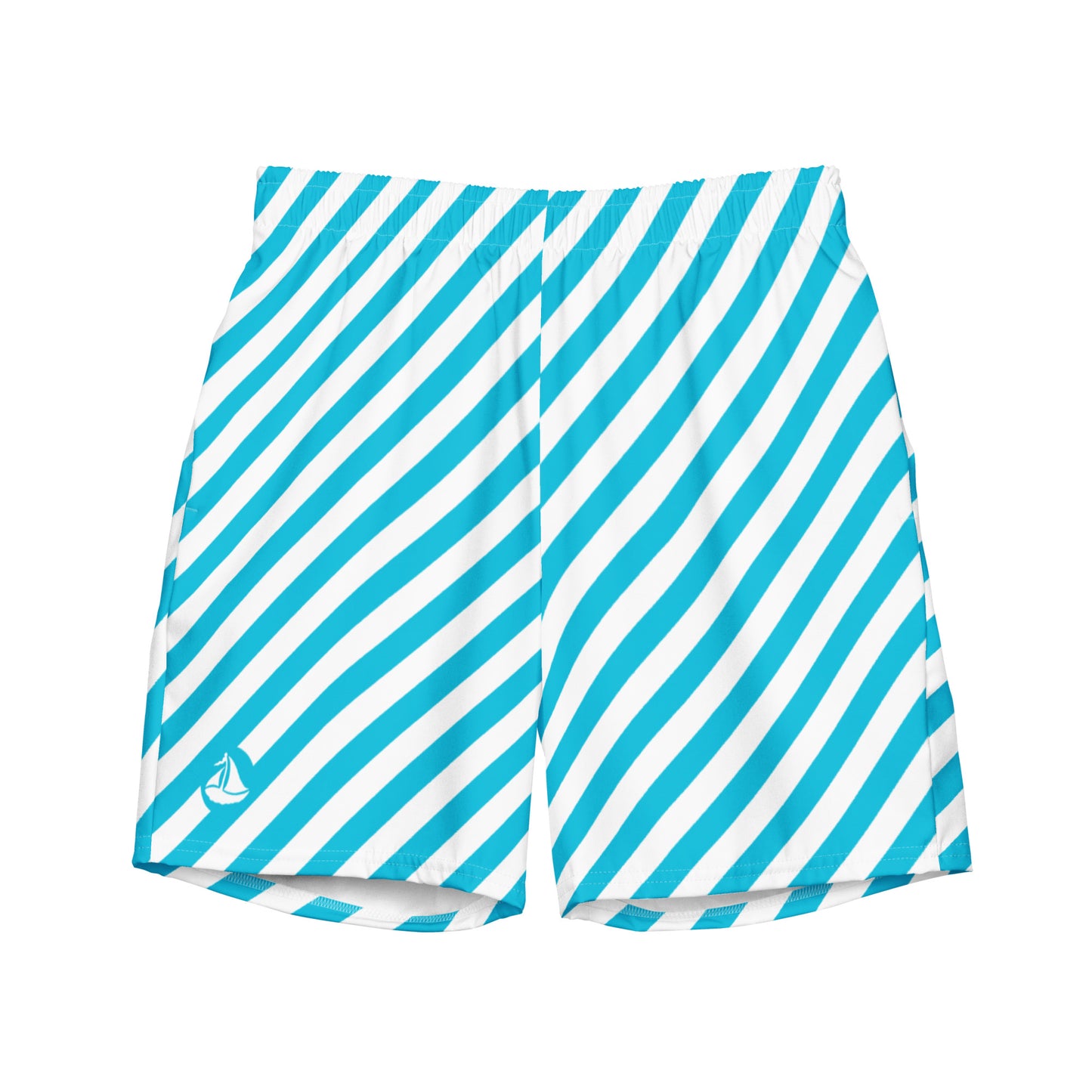 Striped Swim Trunks