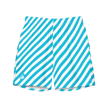 Striped Swim Trunks