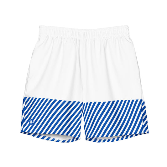 Half Stripe Swim Trunks