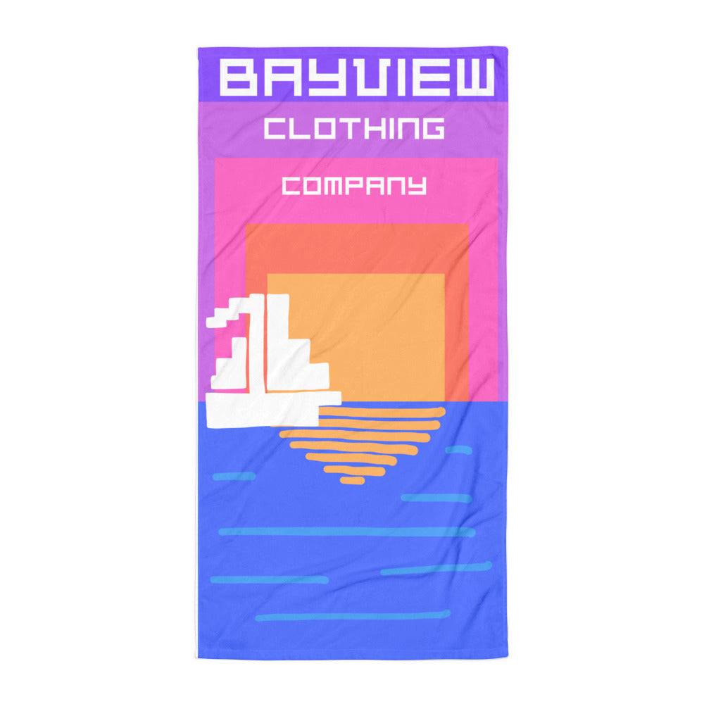 Pixel Beach Towel