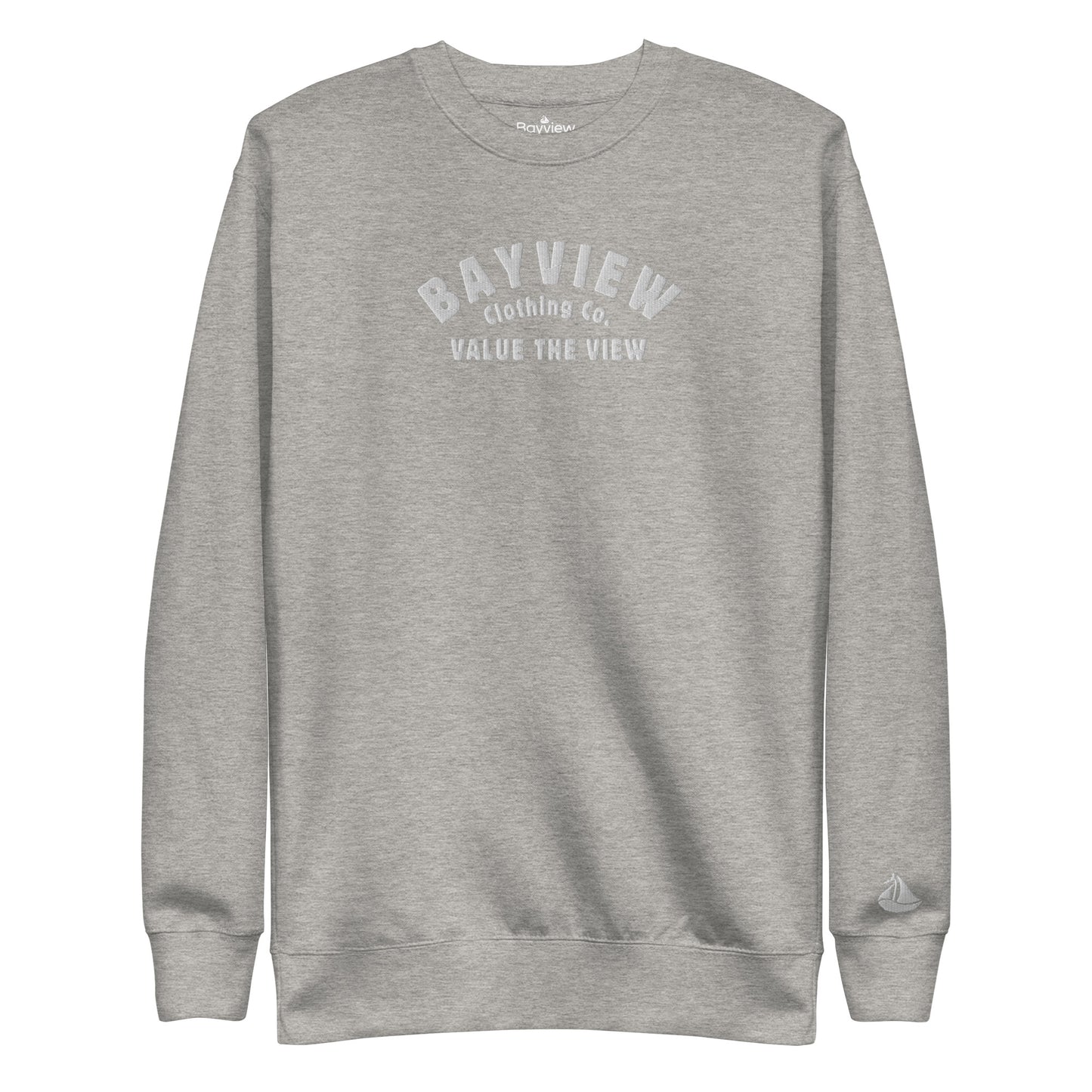 Bayview Embroidered Crewneck