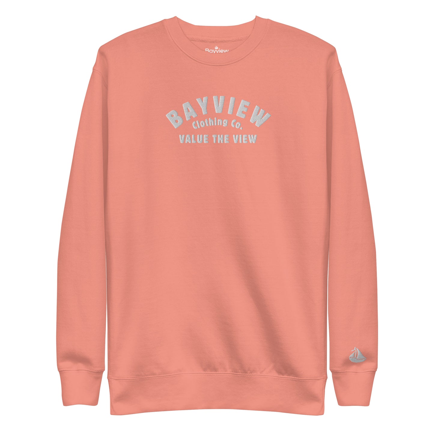 Bayview Embroidered Crewneck