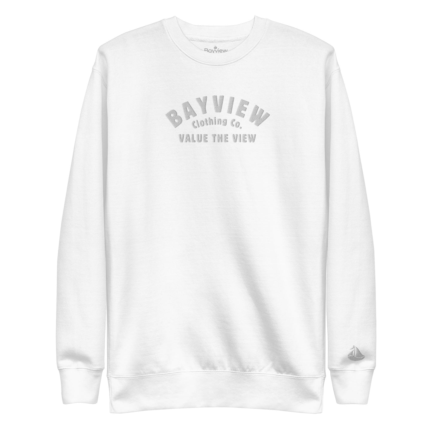 Bayview Embroidered Crewneck